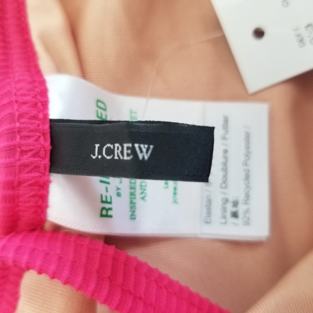 J Crew Ribbed One Strap One Piece Swimsuit Plus Size 24 NWT - Picture 5 of 9